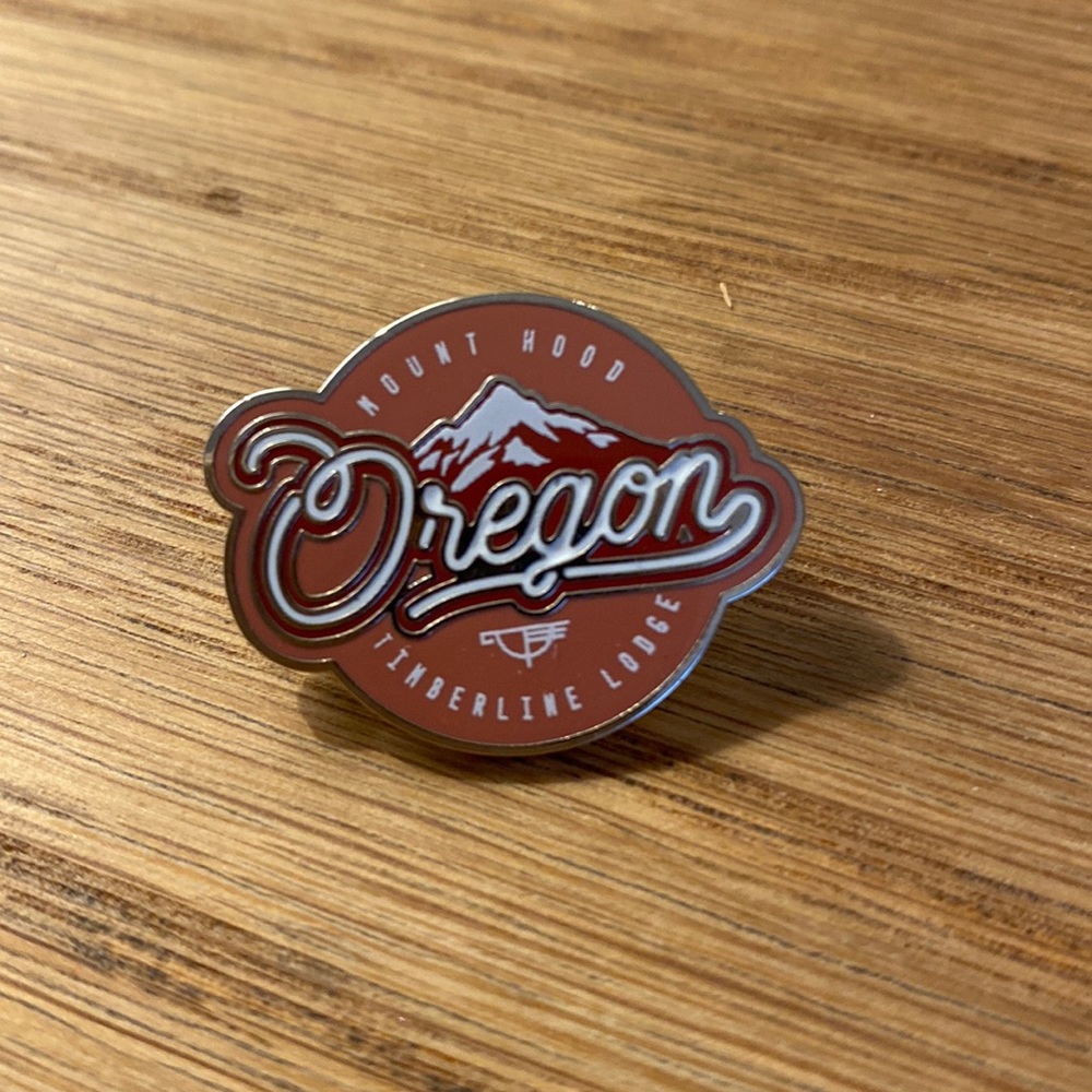 Mt. Hood Oregon lapel pin